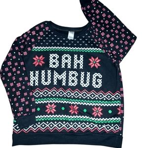 Nice Freeze Bah Humbug Sz. XL Sweatshirt